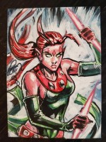 PSC (Personal Sketch Card) by Renae De Liz